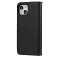 thumbnail image 3 of Allytech iPhone 13 Case Wallet, Premium PU Leather Detachable Magntic Back Cover Shell Shockproof Protective Kickstand Cards Holder Wallet Cover for Apple iPhone 13 6.1", Black, 3 of 8