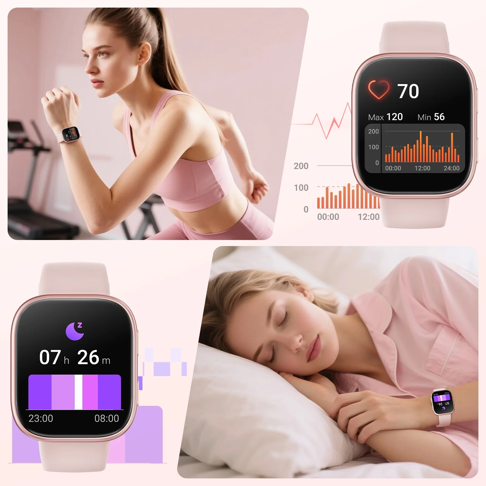 Joautrial 1.85" HD Smart Watch with Bluetooth Calling photo 7