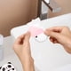 thumbnail image 3 of Yuarrent Mini hojas de jabón de 50 piezas, copos desechables de viaje, productos de espuma para baño de Hotel, papel de multifuncional Suministros de limpieza para el hogar Blanco, 3 of 6