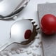 thumbnail image 3 of Yuarrent Juego de 2 tenedores por lote, adecuado para todas las ocasiones, juego de cubiertos de tenedor de postre fácil de limpiar, cuchara, Mostrada Tamaño de cuchara, 3 of 6
