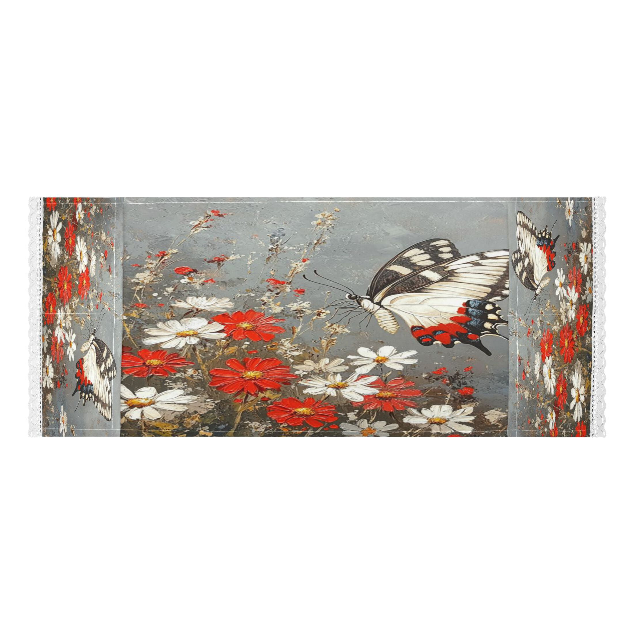 DEIARA Flower Butterfly Washing Machine Cloth Dryer Refrigerator Top Cover Protective Non-Slip Mat For Kitchen Laundry