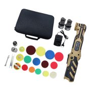 Cordless Car Polisher Set 6 Speed Two Buffer with Pad