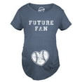thumbnail image 4 of Maternity Future Fan Baseball Heart Pregnancy T Shirt Cute Sports Tee, 4 of 7