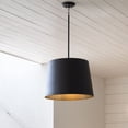 thumbnail image 2 of 1 Light Medium Outdoor Pendant In Modern Style 20 Inches Wide By 15.25 Inches High-Black Finish Hinkley Lighting 11154Bk, 2 of 4