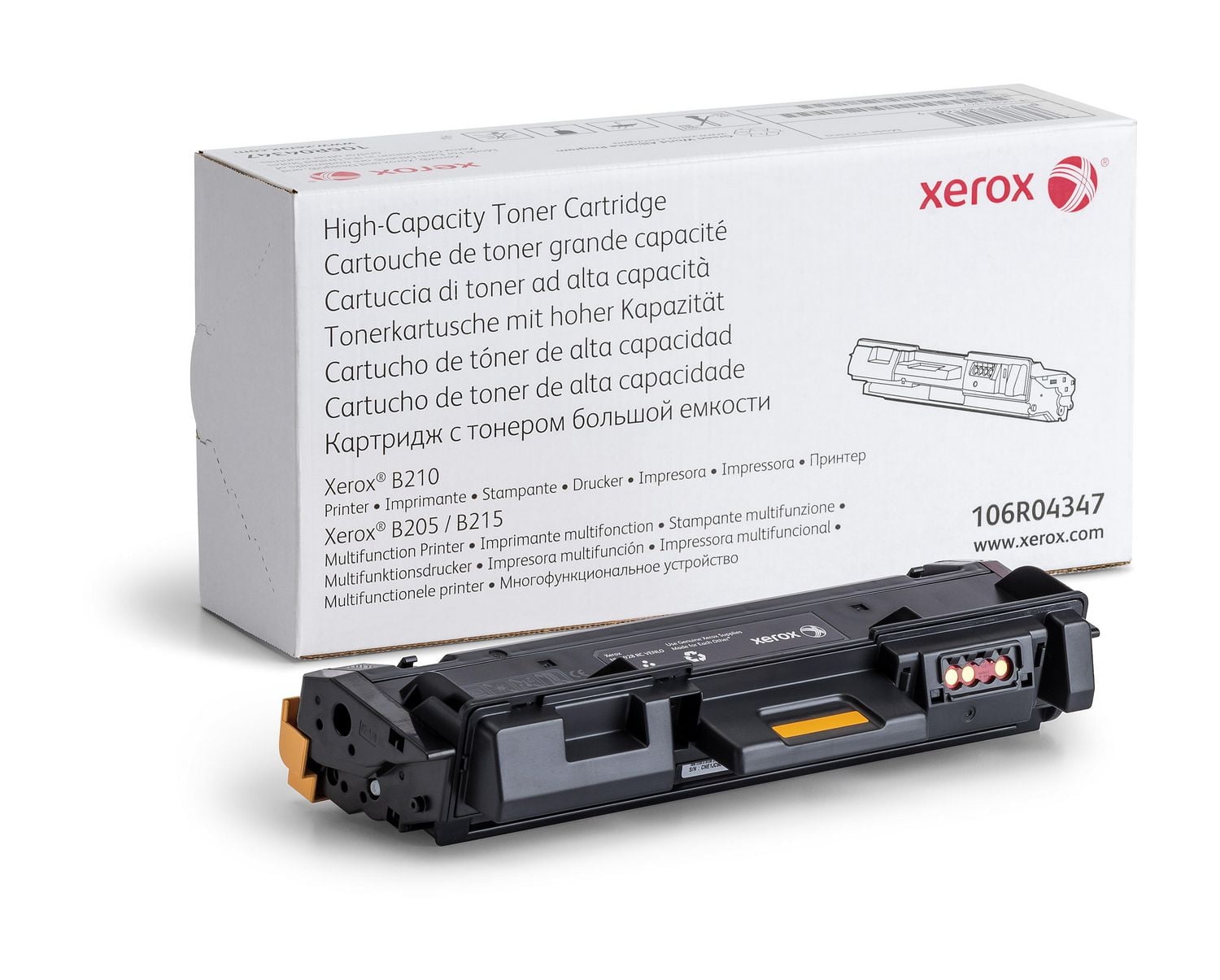 Xerox B205/B210/B215 Black High Capacity Toner Cartridge 106R04347