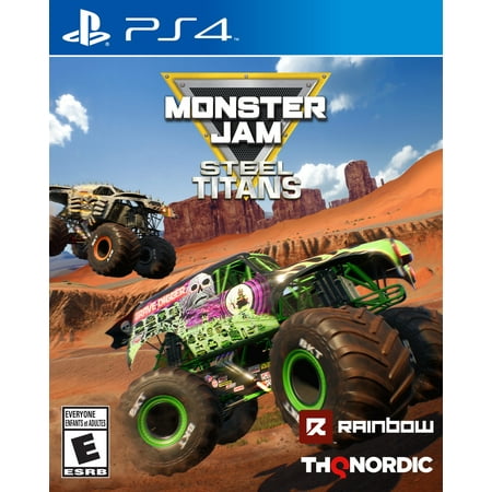 Monster Jam Steel Titans, THQ-Nordic, PlayStation 4, (Best 4k Ps4 Games)