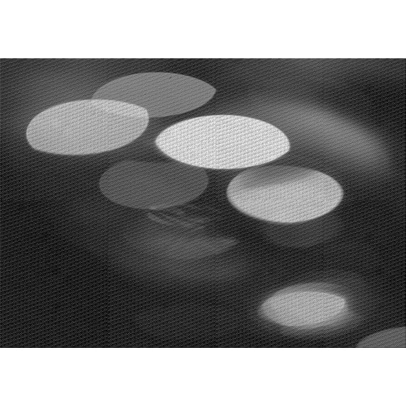 Ahgly Company Machine Washable Indoor Rectangle Transitional Platinum Gray Area Rugs, 6' x 9'