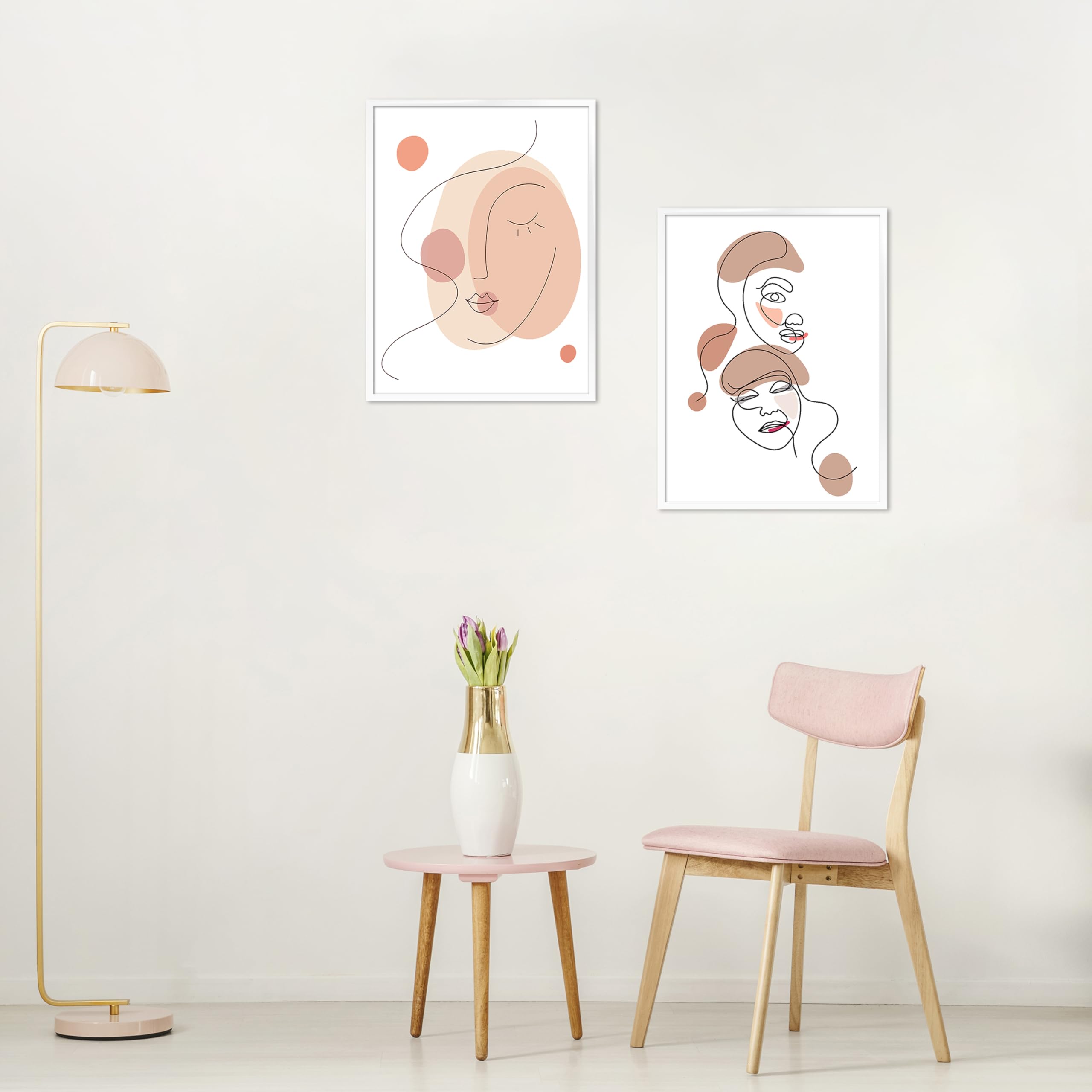 ELSKER&HOME 12x16 Poster Frame 3 Pack, White photo 3