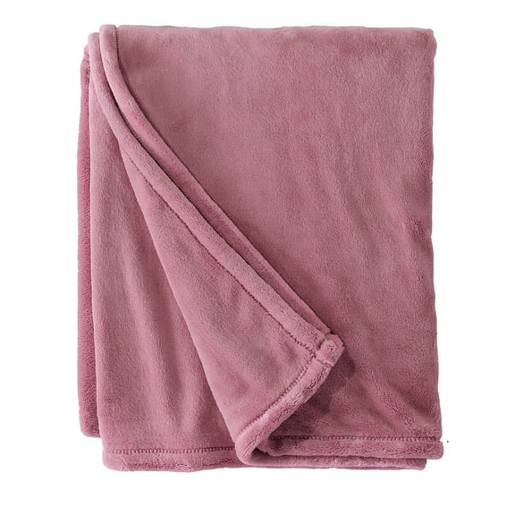 L.L.Bean Wicked Plush Throw Extra Large Washed Orchid (302782-41255)
