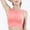 Pink, variant on hoksml Supportive Sports Bra,Ladies Traceless Comfortable No Steel Ring Breathable Gathering Sports Bra Woman Underwear