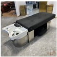 thumbnail image 3 of Hair salon shampoo bed hair salon Thai flat massage bed ceramic basin fumigation bed with water circulation My Lux Decor Round, 3 of 5