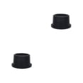 thumbnail image 1 of Kearding Desagüe de suelo, escurridor de lavabo, colador de baño, gran sellado negro, ahorro de espacio de larga duración, accesorios para el Negro 2Conjunto, 1 of 6