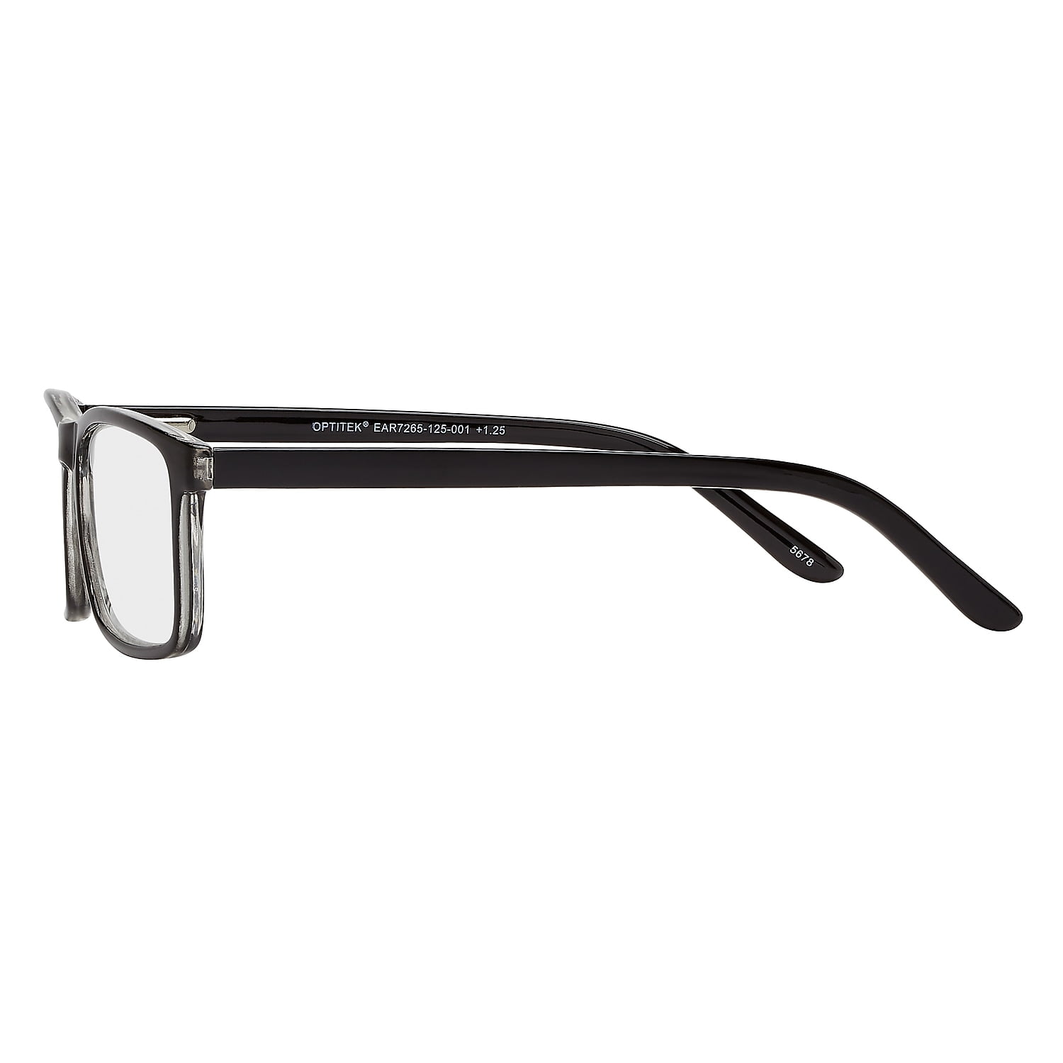 SAV Optitek +2.50 Reading Glasses Black (EAR7265-250-001)