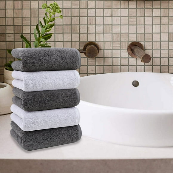 Towel Set Of 5 Soft Face Towels