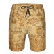 thumbnail image 3 of Balery Old Vintage Map Of Sea Traje de Baño Estilo Hawaiano para Hombre, Shorts de Secado Rápido con Bolsillos-Medium, 3 of 6