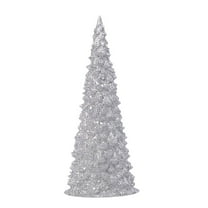 Christmas Snow Globes, Glittering Christmas Music Box Snowman Christmas Trees with 8 Songs & 6H Timer, USB Powered & Battery Operated Christmas Lanterns for Indoor Holiday Table Party Gifts