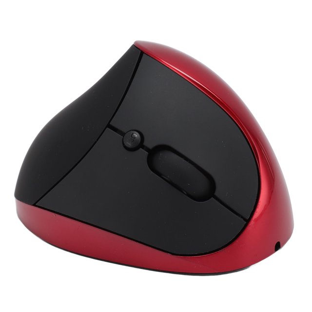 Ergonomic Vertical Mouse, USB Rechargeable Optical Mouse with 800 1200 1600 DPI for PC Laptop Tablet, Broad Compatibility