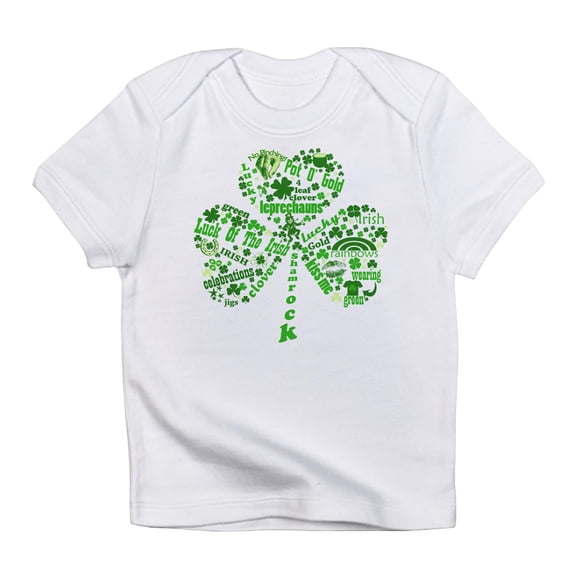 CafePress - St Paddys Day Shamrock Infant T Shirt - Infant T-Shirt