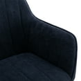 thumbnail image 6 of Seeelife Dining Chair, Dark Blue Dining Room Velvet Chair, Dining Side Chair for Home Kitchen Living Room, 6 of 8