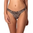 thumbnail image 1 of RELLECIGA Women's Super Cheeky Brazilian Cut Bikini Bottom, 1 of 6