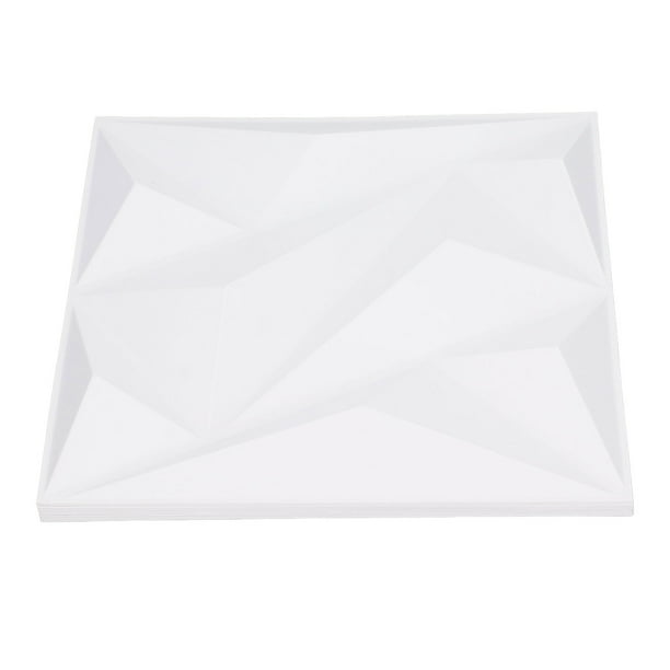 Los Paneles De Pared Texturizados, El Panel De Pared Decorativo 3D Mate De La Prueba 12pcs Del Desgaste Para El Dormitorio