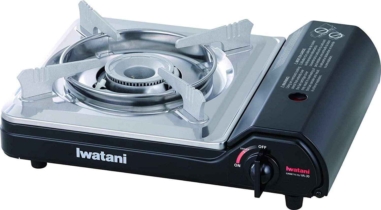 Iwatani Cassette Feu VA30 Portable Butane Stove 12,000BTU Walmart