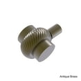 thumbnail image 3 of Allied Brass 1-1/2-in Cabinet Knob, Satin Chrome, 3 of 5