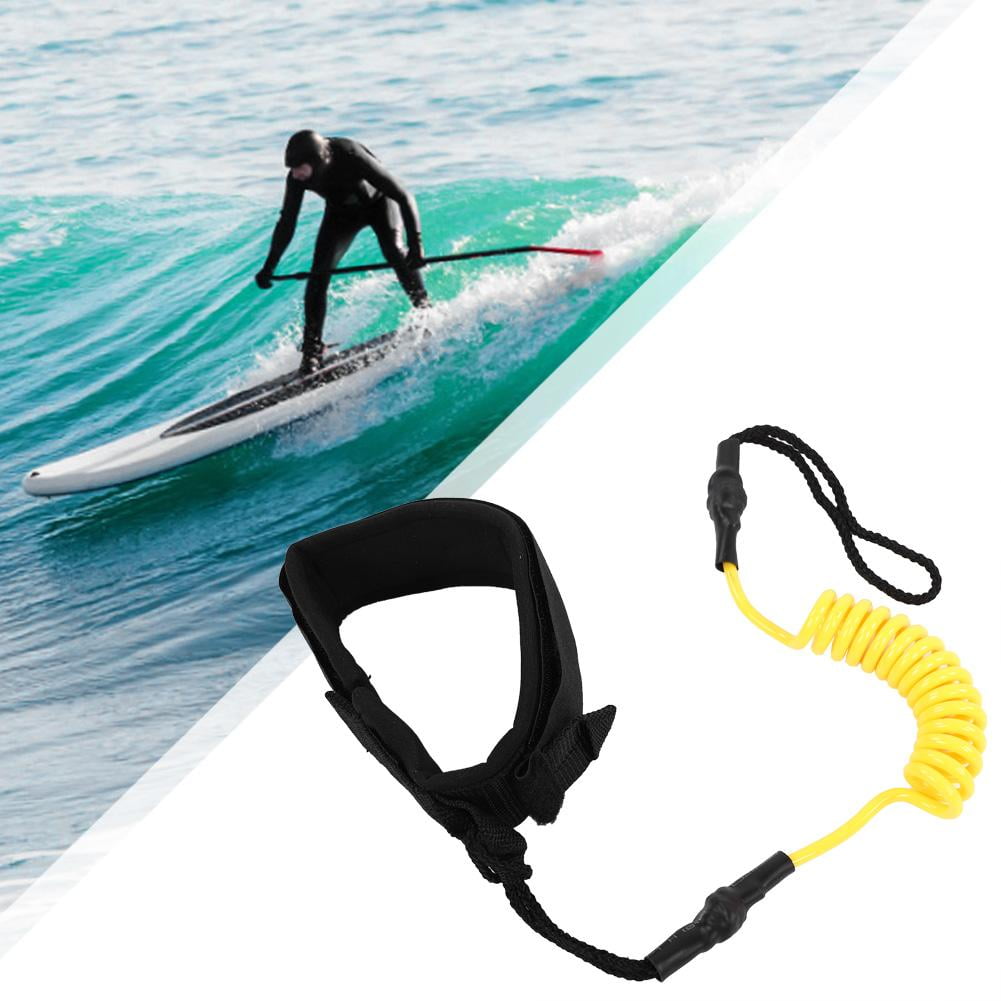 OTVIAP Stand Up Paddle Board Coiled Spring Leg Foot Rope Surfing Leash