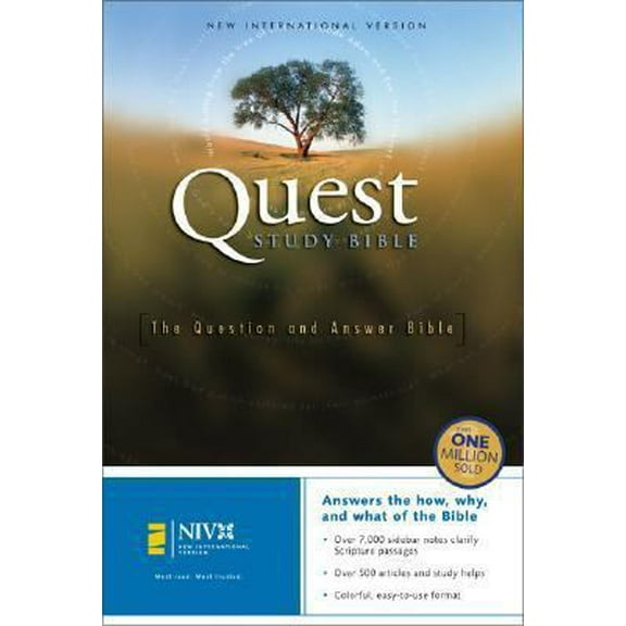 Pre-Owned NIV Quest Study Bible, Revised (Hardcover) 0310928044 9780310928041