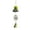 A, variant on Mini Resin Cabin Wind Chime Hanging Pendant, Rustic House Style Door Wall Decor Ornament, Melodic Wind Bell For Patio Porch Entryway Indoor Outdoor Daily Home Landscape Decoration