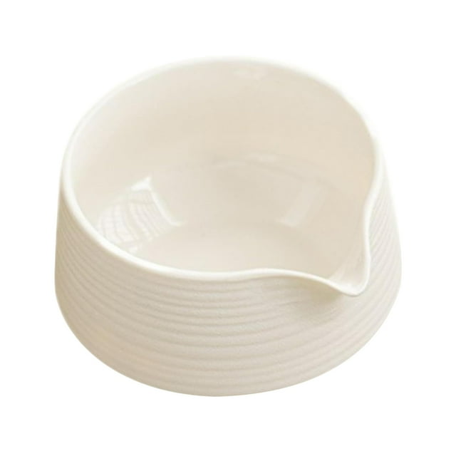 Piwvid Portable Ceramic Matcha Bowl Tea Coffee Mixing Cup, Handcrafted Dining Room Kitchen Tool for Traditional Beverage Preparation Starter 