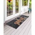 thumbnail image 2 of Deer Animal Front Door Mat Forest River Nature Scenery Welcome Doormat Indoor Outdoor Entrance Floor Mat Non-Slip Washable Runner Rug for Front Porch Decor 18x60 Inch, 2 of 6