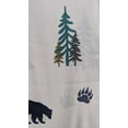 thumbnail image 3 of De Leon Collections Sunland Bear Pine Tree Evergreen Forest Sheet and Pillowcase Set - Size: Full/Double 4-Piece Sheet and Pillowcase Set, 3 of 6