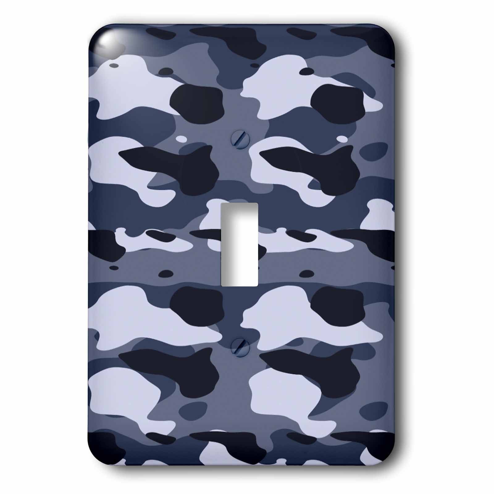 Usa Single Toggle Switch Blue Military Patriotic 3dRose lsp_36146_1 Camouflage