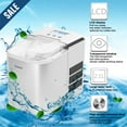 STAKOL new Portable Stainless Steel stand alone Countertop Ice Maker
