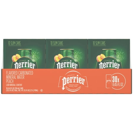 Perrier Peach Water 1 can 253.5 fl oz