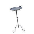 thumbnail image 3 of Baño para pájaros para exteriores, bandeja de agua decorativa, pedestal, estilo retro, bandeja decorativa para comedero de pájaros para patio, césped,, 3 of 9