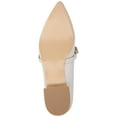thumbnail image 6 of Journee Womens Cait Textured Material Slip On Mary Jane Flats, Widths Available, 6 of 10