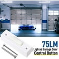 Lighted Doorbell Button, Garage Door Opener Switch With Led Light