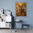 thumbnail image 7 of Diamond Art Kit for Adults, Majestic Owl Surrounded By Flowers Diamond Painting for Adults Beginners, DIY Diamond Art Painting Kits, 5D Diamond Painting Crafts for Home Decor 12x16 Frameless, 7 of 7