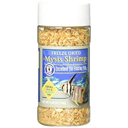 Mysis Shrimp - San Francisco Bay Brand ASF71705 Freeze Dried Mysis Shrimp for Fresh and Saltwater Fish, 13gm