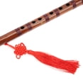 thumbnail image 2 of Cergrey Flûte en Bambou Musique de Flûte de Bambou Fournitures Dkey Zd02, Instruments de Musique Traditionnels Chinois Amers, 2 of 8