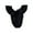 Black, variant on TBWNWG Girls One Piece Swimsuit Girls Ruffle Bikini Set Cute Fresh Triangle Top Spring Summer Swimwear,Size 7-8 Years
