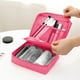 thumbnail image 5 of Bolsa de maquillaje, neceser impermeable, neceser de viaje, organizador de doble capa, estuche de maquillaje portátil, bolsa multifuncional para cosméticos y artículos de tocador., 5 of 9