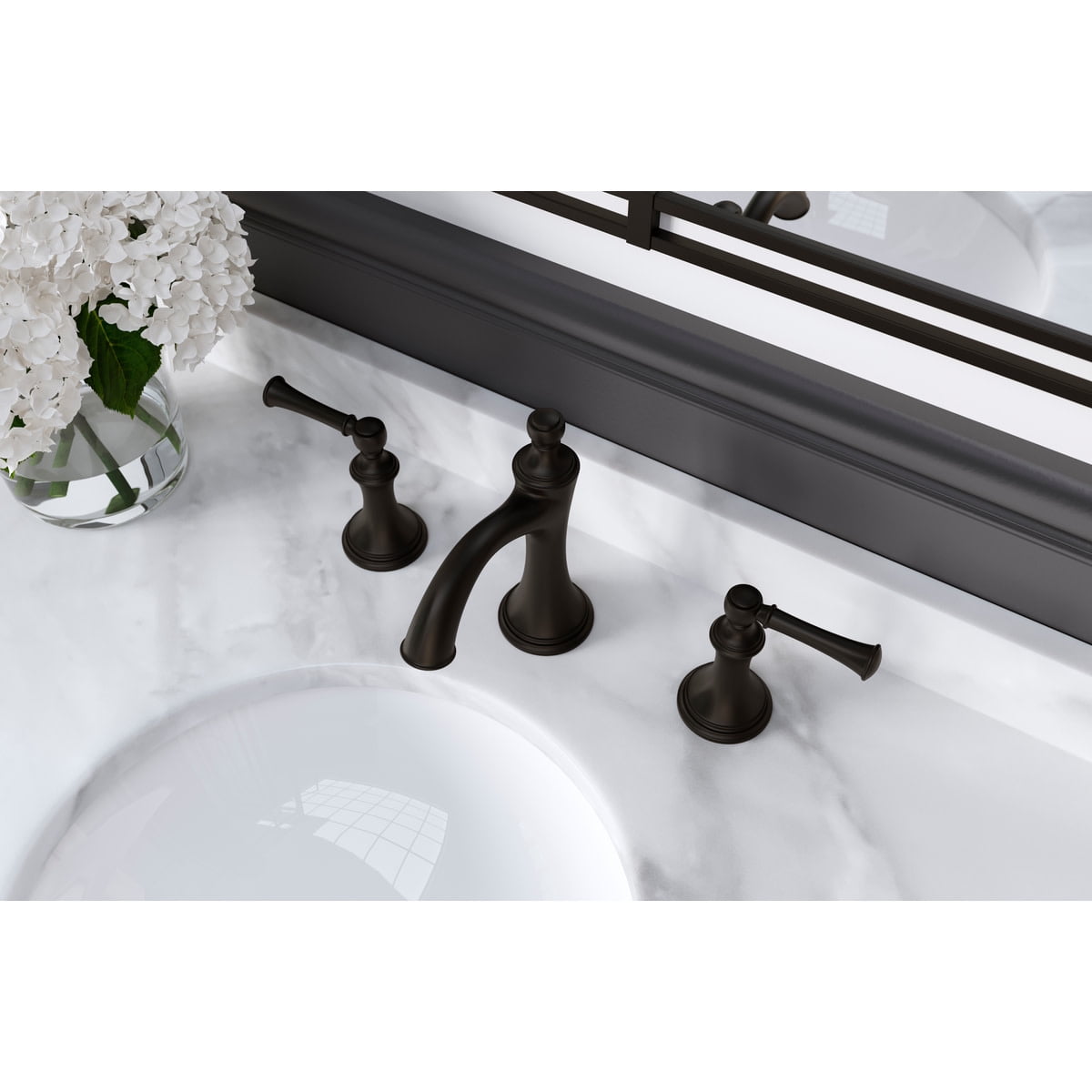 Pfister LG49-TB0C Tisbury 8" Widespread Bathroom Faucet, Polished Chrome