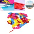 thumbnail image 3 of 4M GYMNASTIC RIBBON Rhythmic Dancing Streamer Cintas Dance Twirling Rod - Llama de colores Llama colorida Sunnimix Cintas de baile de gimnasio, 3 of 8