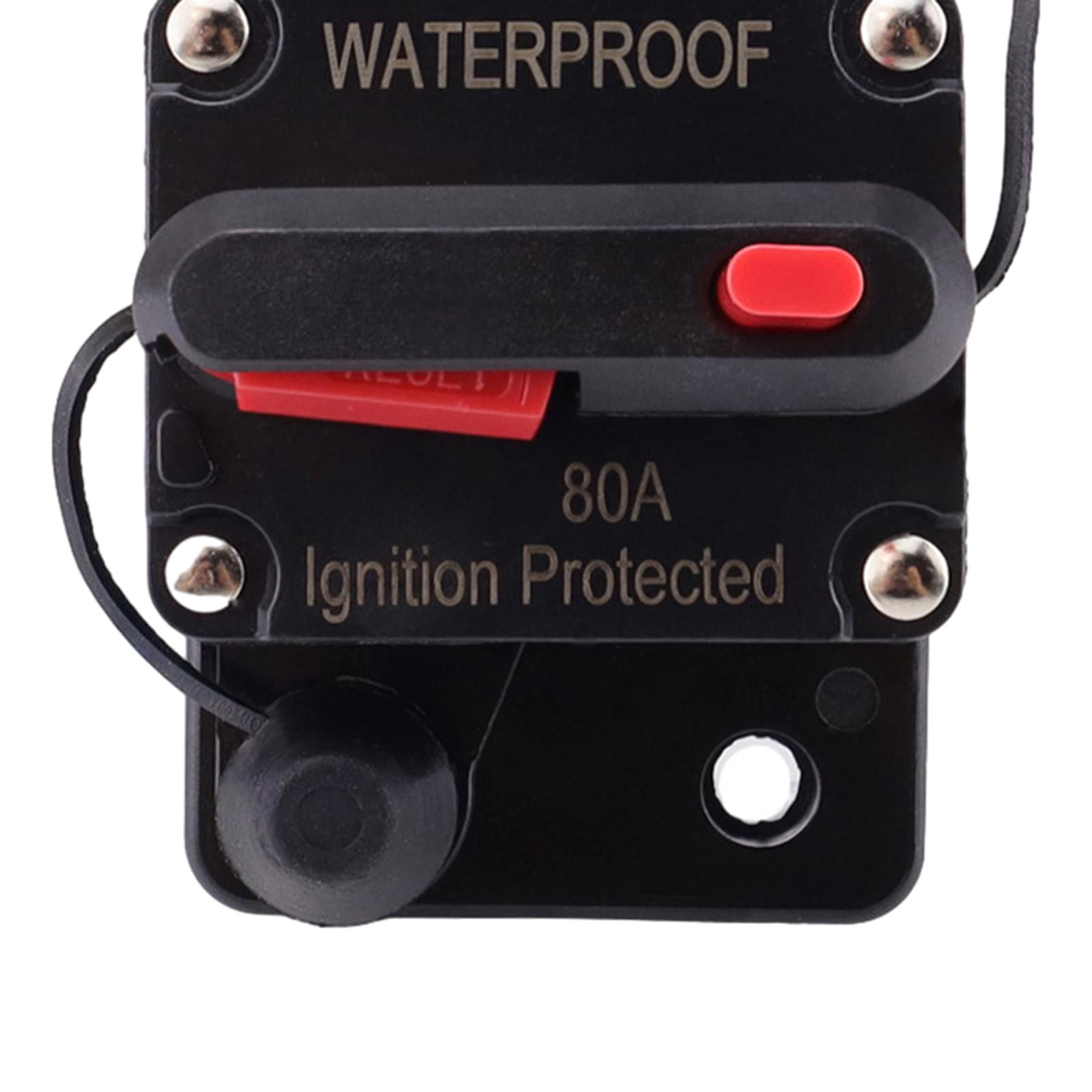 jiaping Marine Circuit Breaker Ignition protected Waterproof Manual Reset Waterproof for 80A