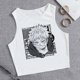 thumbnail image 3 of Top corto sin mangas de Anime japonés, camiseta de Jujutsu Kaisen, camisetas de Gojo Satoru, camisetas recortadas de Yuji Itadori, 3 of 5
