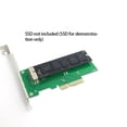 thumbnail image 4 of Seitruly Adaptador Universal SSD a PCI-E, convertidor de tarjeta, tarjetas de expansión de alta dureza, adaptadores de disco duro con soporte de perfil Electrónica miscelánea, 4 of 6