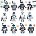 thumbnail image 1 of Juego de 12 Figuras de Soldados Clon Galácticos – Bloques de Construcción de Batalla Estelar, Regalo Coleccionable para Niños y Aficionados, 1 of 4